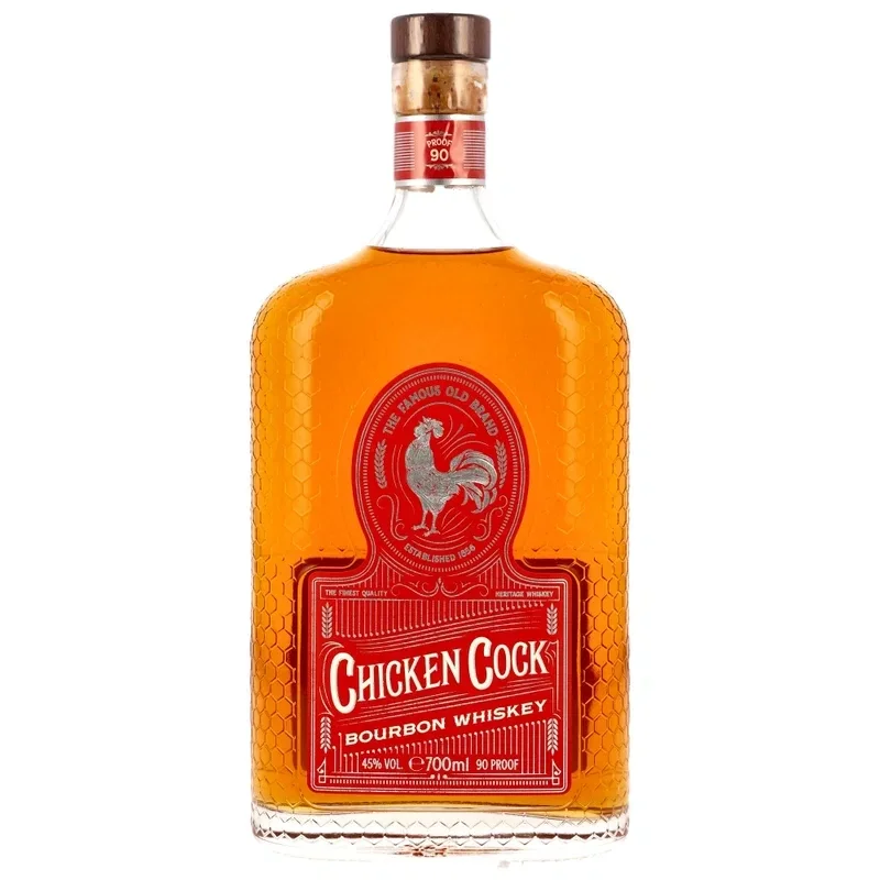 Chicken Cock Bourbon Whiskey 0,7l 45% Vol.