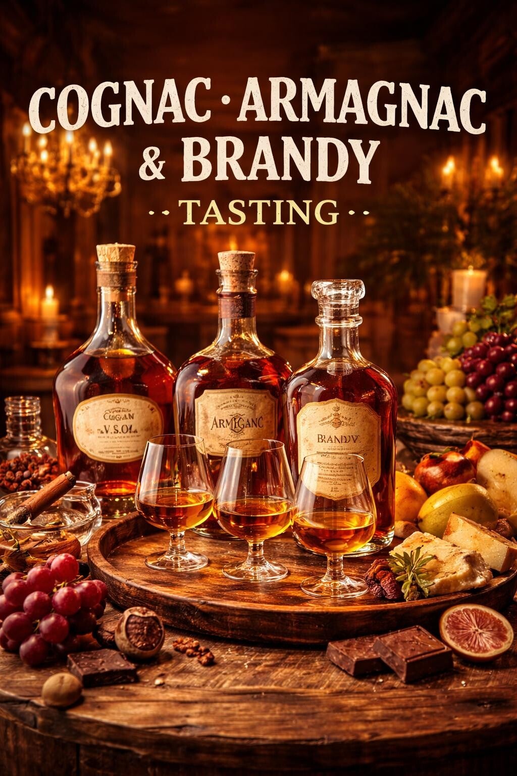 23.10.2026 Cognac, Armagnac& Brandy Tasting