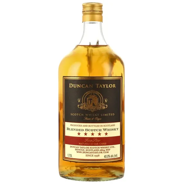 Five Star Blended Scotch - 1,75 l Henkelflasche - Duncan Taylor 40% Vol.