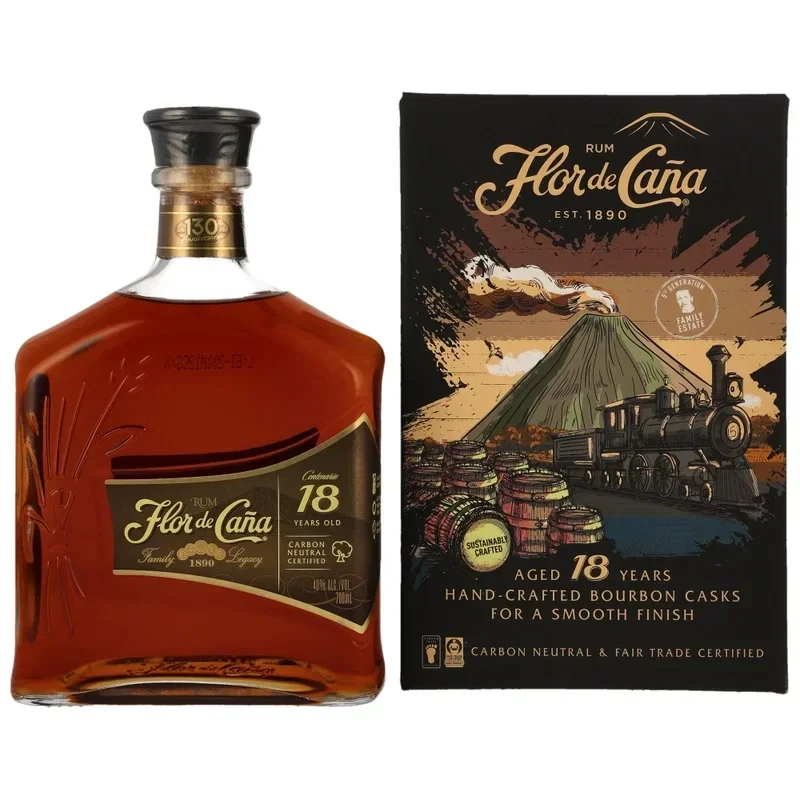 Flor de Cana 18 y.o. Centenario 40% Vol. 0,7l