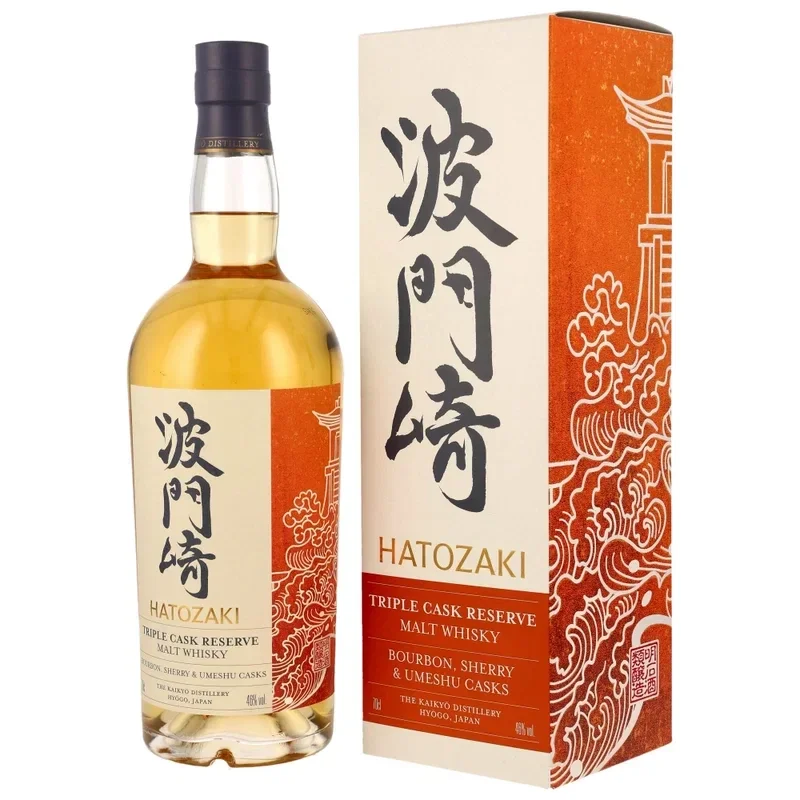 Hatozaki Triple Cask Reserve Pure Malt Whisky 0,7l 46% Vol.