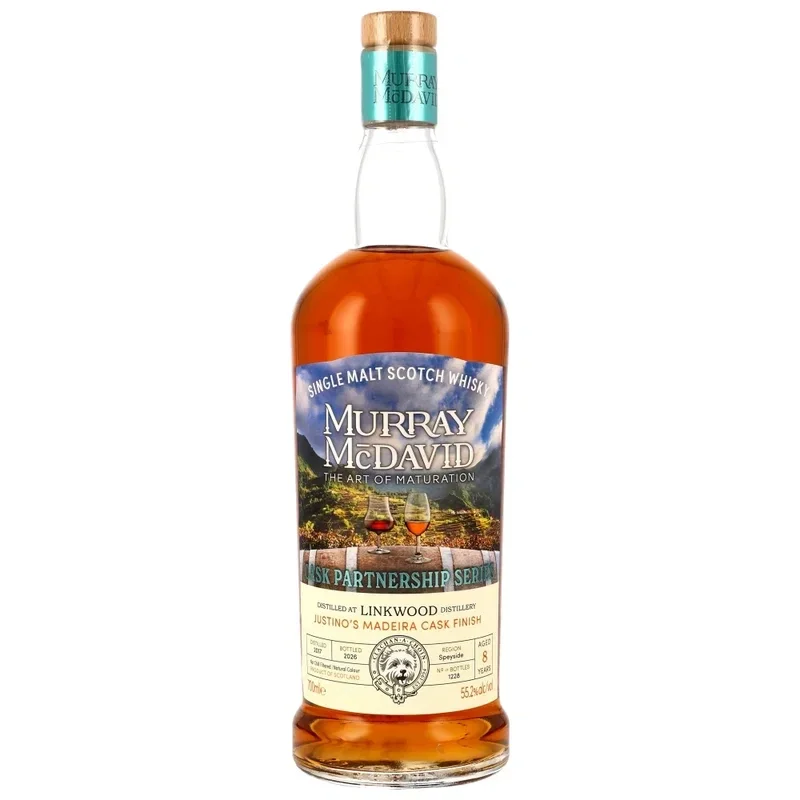 Murray McDavid Linkwood 2017/2026 - 8 y.o.- Justino's Madeira Cask Finish - Cask Partnership Series 55,2% Vol 0,7l