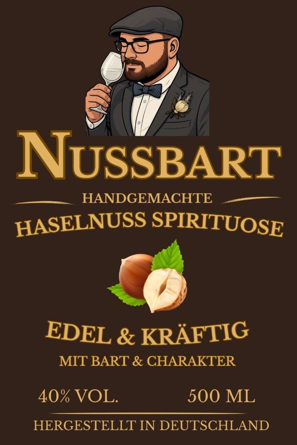 Nussbart 0,5l 40 % Vol.
