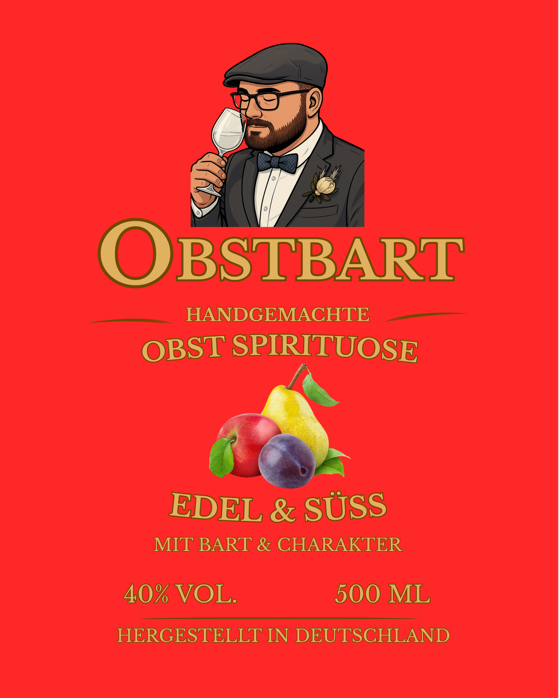 Obstbart 0,5l 40% Vol.