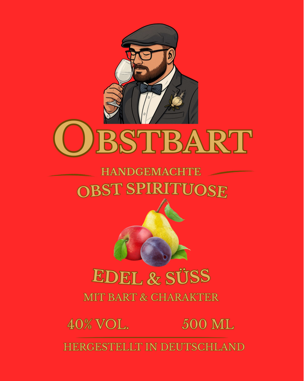 Obstbart 0,5l 40% Vol.