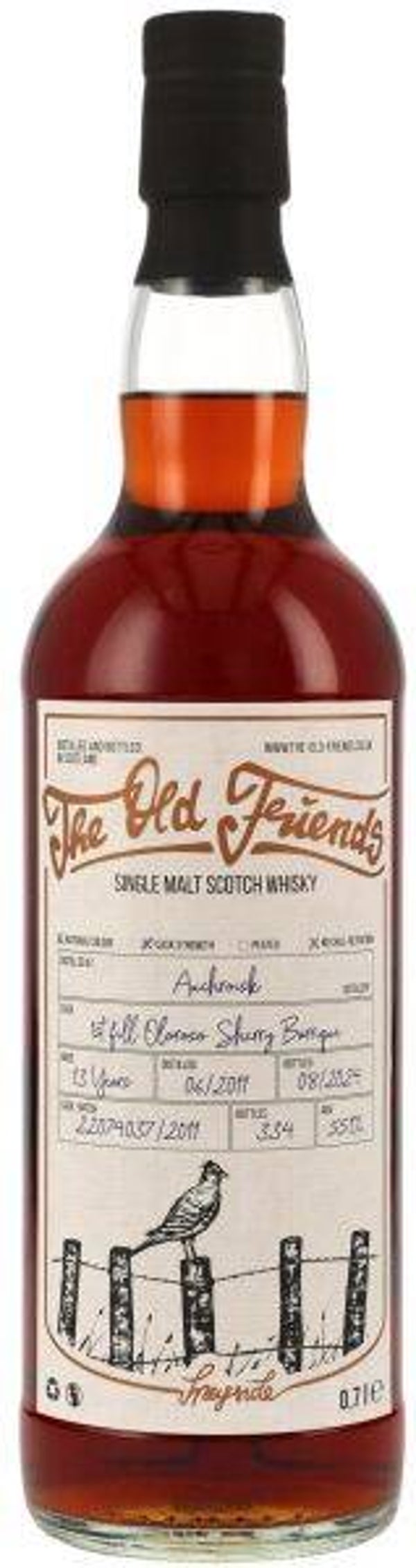 The Old Friends Auchroisk 13 Jahre 55,1% Vol. 0,7l