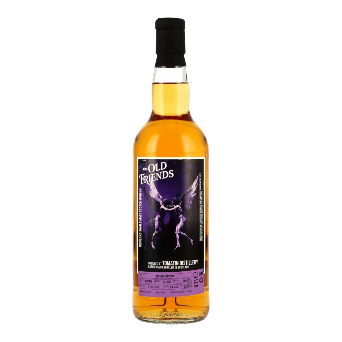 The Old Friends Tomatin 15 Jahre 55,5% Vol. 0,7l