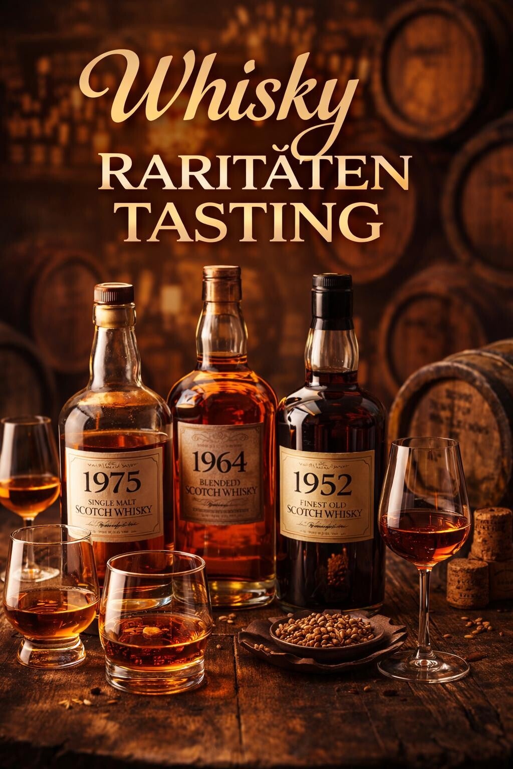 16.10.2027 Raritäten Whisky Tasting