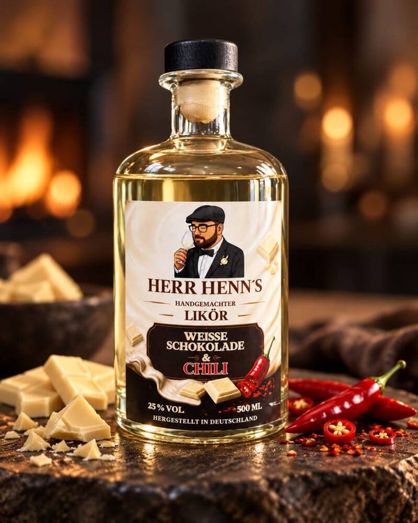 Herr Henn´s Schoko Chili Likör 0,5l 25% Vol.