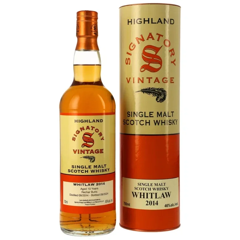 Signatory Vintage Whitlaw 2014/2024 Copper 46% Vol. 0,7l