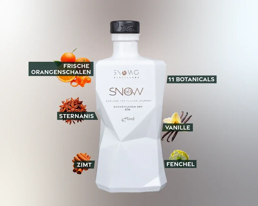 Snow 365 London Dry Gin 0,5l