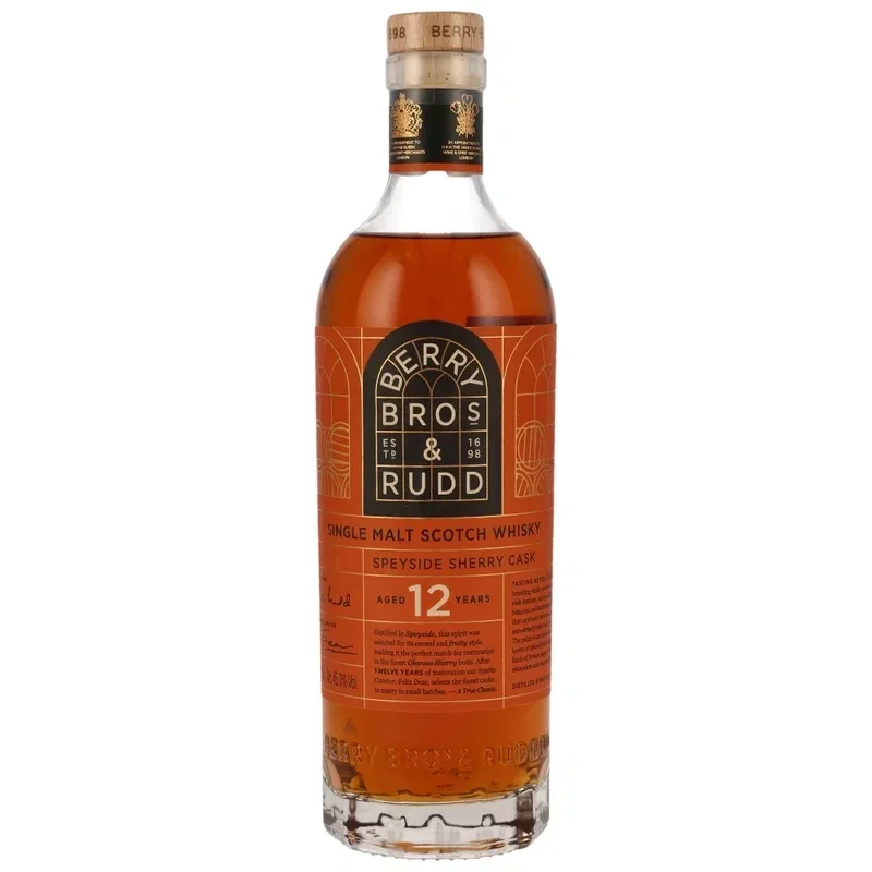 Speyside Sherry Cask 12 y.o. - (Berry Bros and Rudd) 45,3% Vol. 0,7l