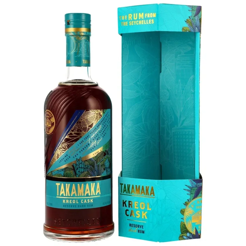 Takamaka Kreol Cask Rum 40,3% Vol. 0,7l
