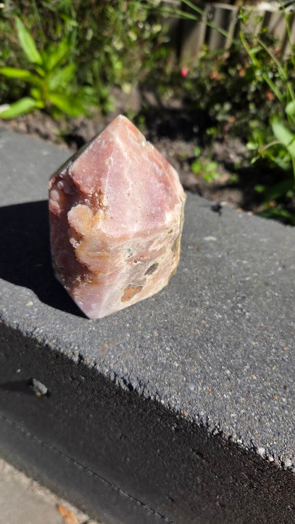 Roze amethist freeform