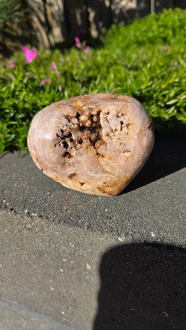 Roze amethist freeform