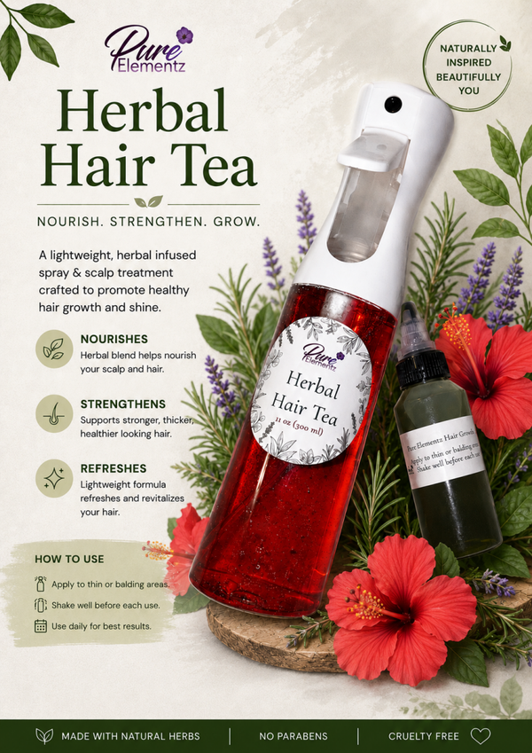 Pure Elementz Hair Tea Hair Care Kit