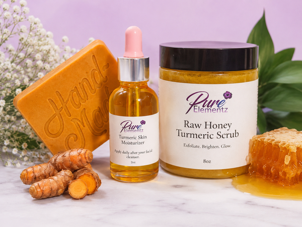 Raw Honey & Turmeric Body Scrub / Soap Bar