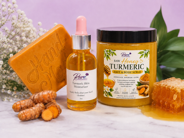 Raw Honey & Turmeric Skin Care Set