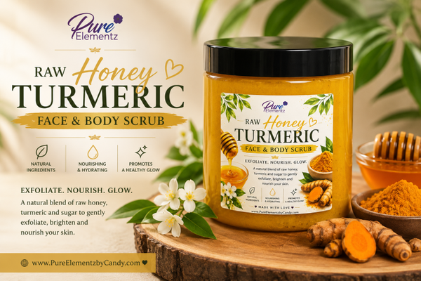 Raw Honey & Turmeric Scrub