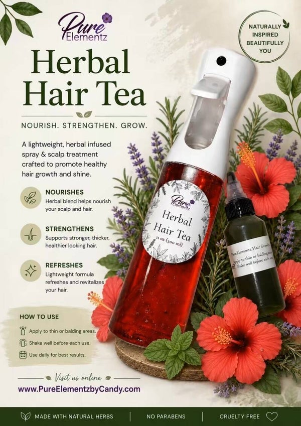 Pure Elementz Hair Tea Hair Care Kit