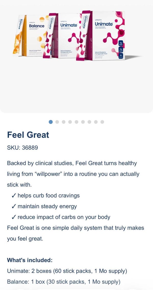 feel great systen