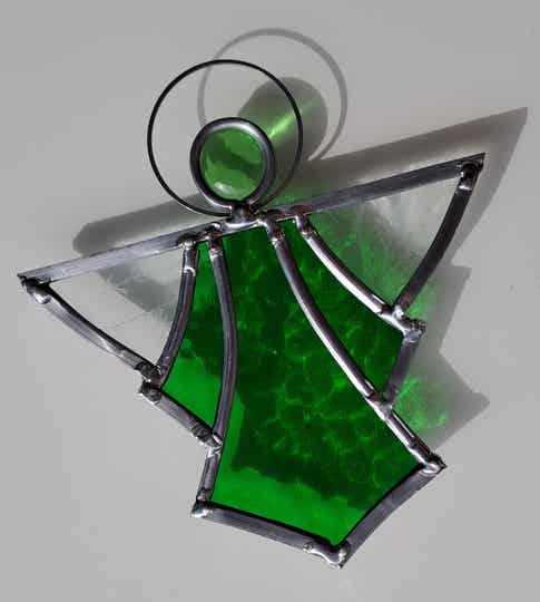 Engel groen hangend