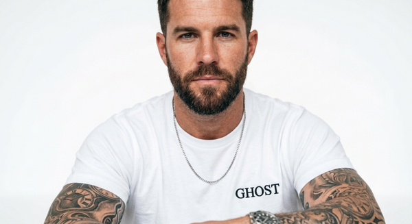 T shirt Ghost brodé