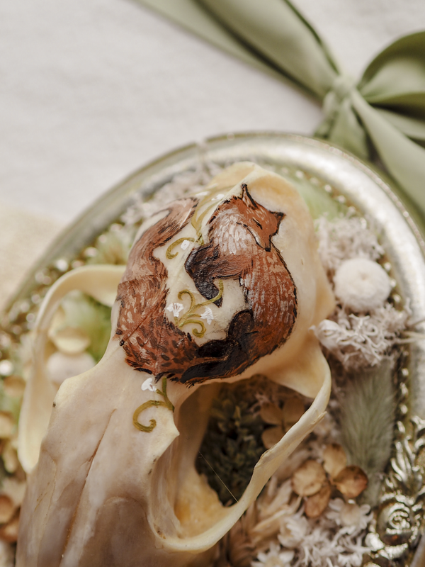 'Fox in Green'︱Skull