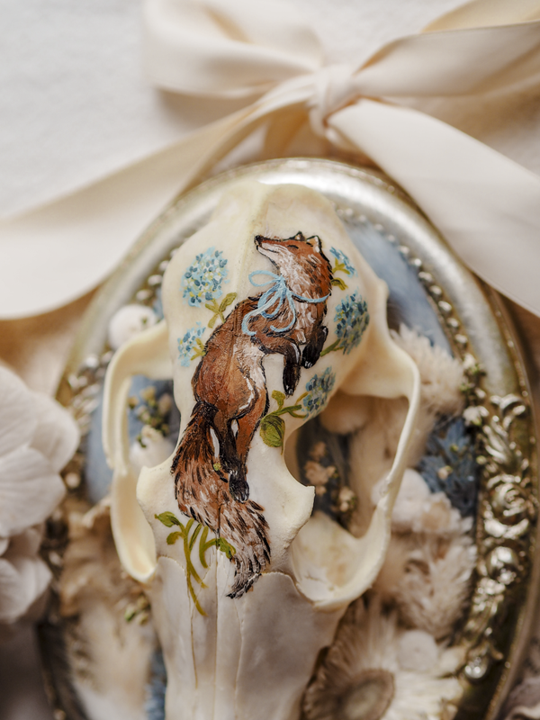 'Hydrangea Fox'︱Skull