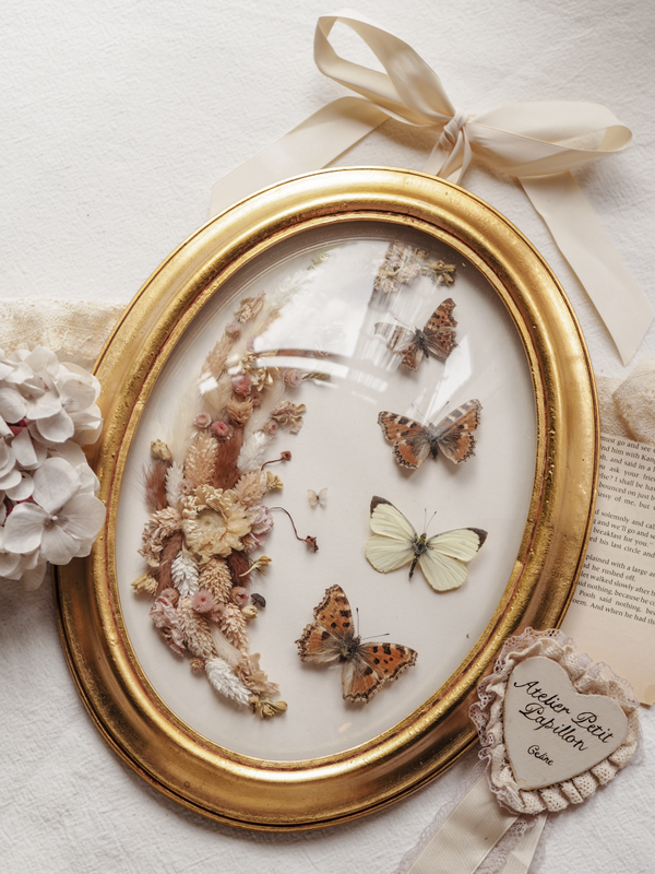 'Golden Glow'︱Dome Glass Frame
