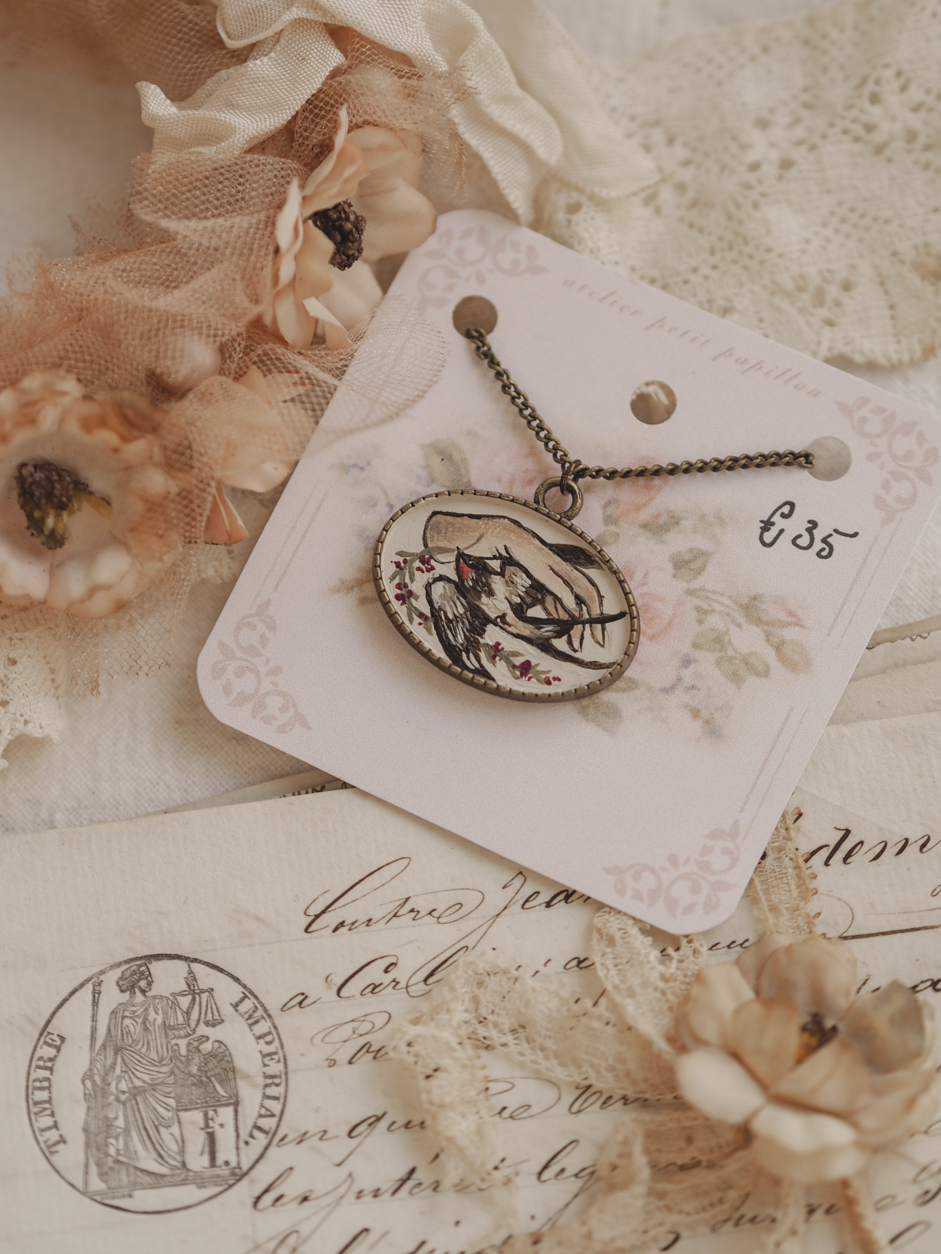 'Catching Swallows'︱ Necklace
