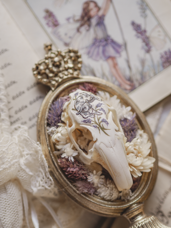 'Amongst the Flowers'︱Skull