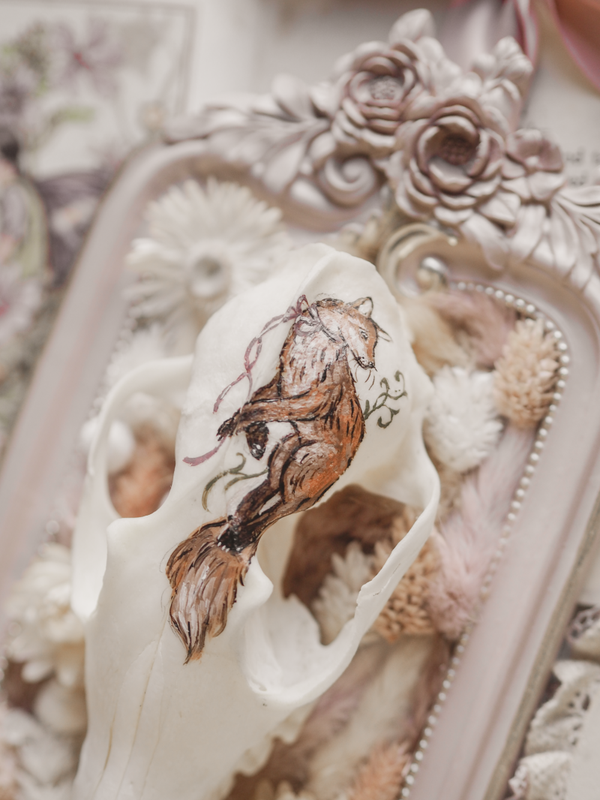 'Floral Foxy'︱Skull