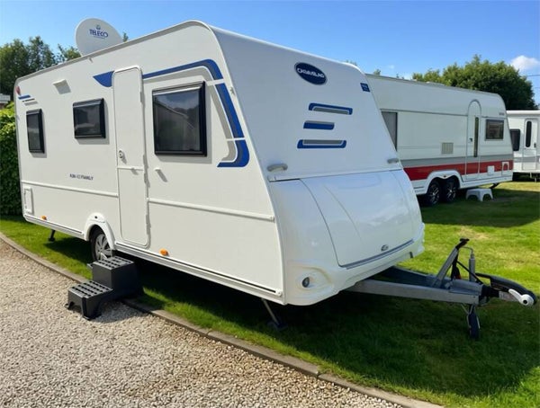 Caravelair 496, bj 2019, Mover Voortent, stapelbed