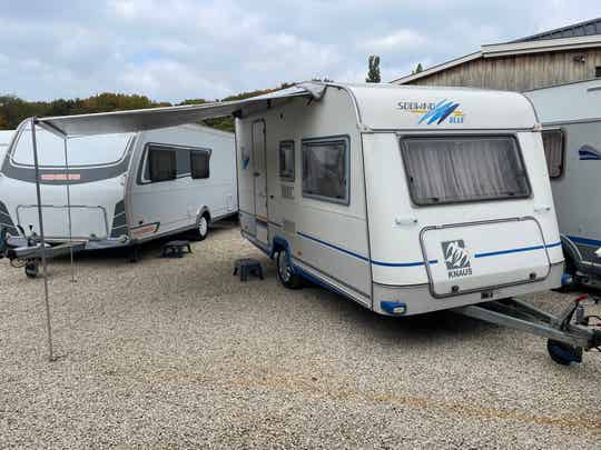 Knaus Sudwind met stapelbed, zakluifel