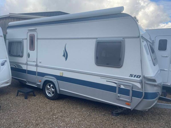 Caravan Fendt 510, 4 persoons, douche, luifel, deze kan gebracht worden op een camping, bouwplaats,…