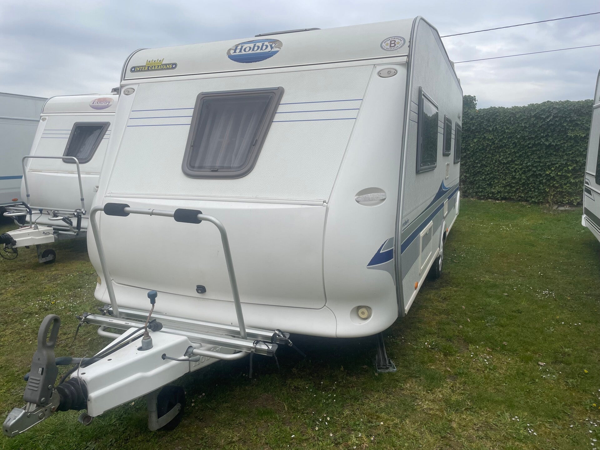 Hobby 540 ULA , 4 pers. Rondzit, fransbed, bj 2005