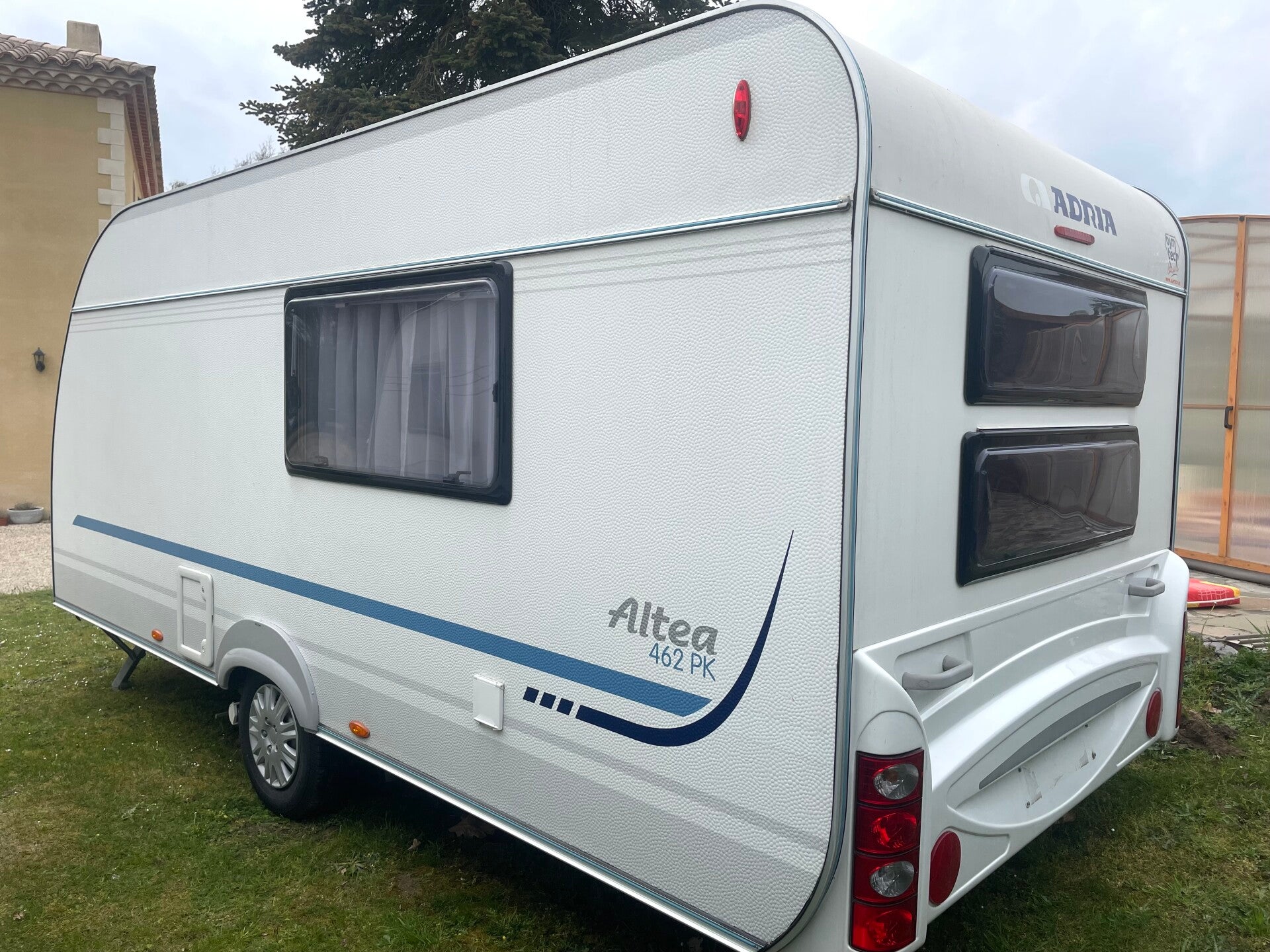 Adria Altea 462PK, bj 2010, Mover, Voortent, stapelbed