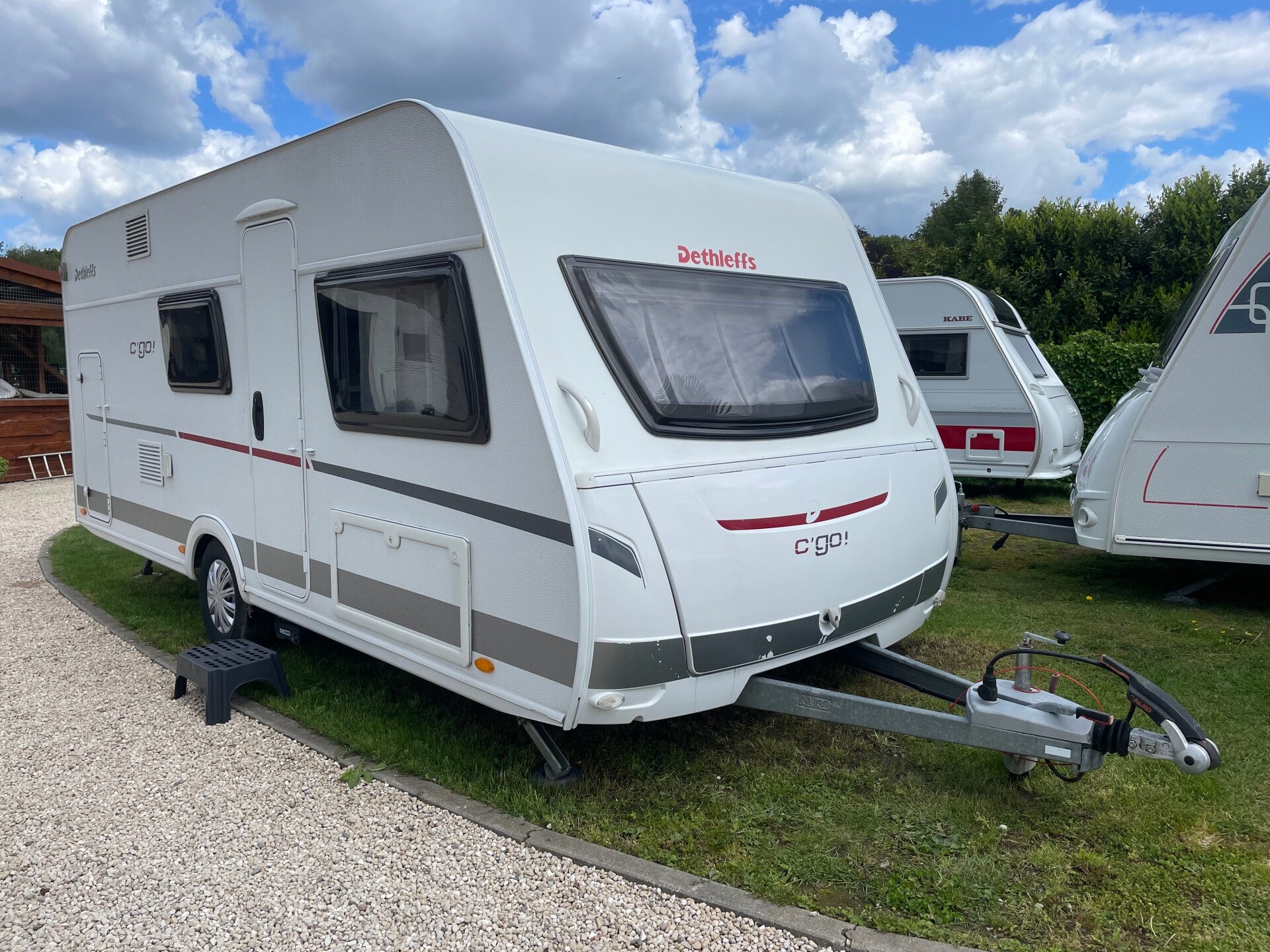 Caravan Dethleffs 495, Bj 2016, stapelbed, Mover, tent