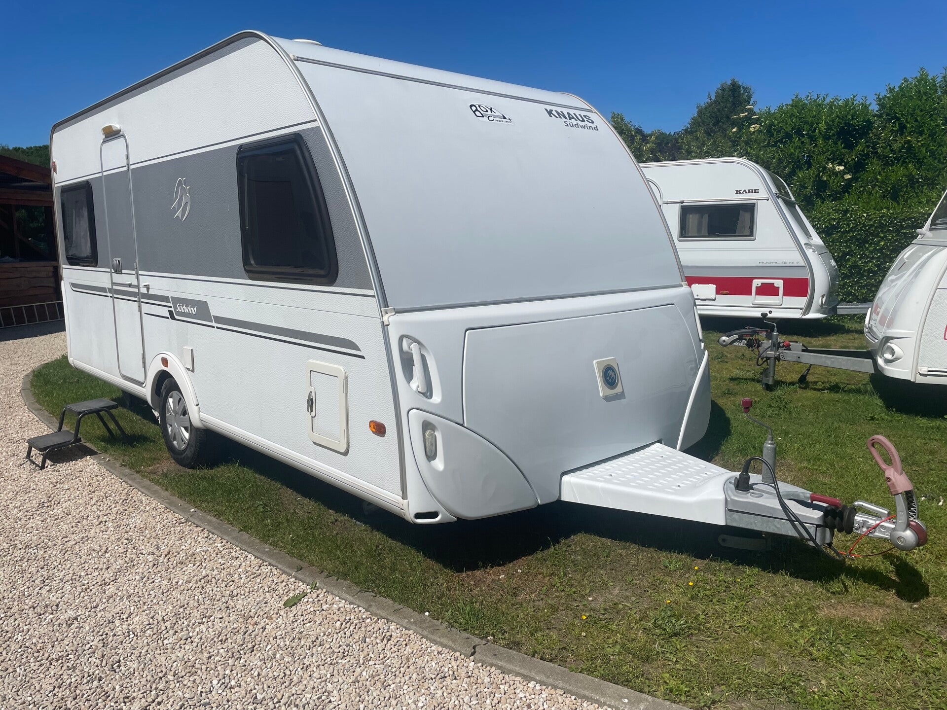 Caravan Knaus 470, Bj 2011, Mover,  voortent, fietsenrek
