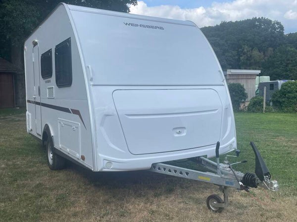 Caravan Weinsberg/ Knaus 390, bj 2021, bankairco, voortent