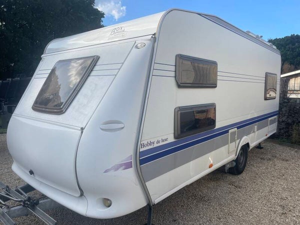 Caravan Hobby 495 met stapelbed, Bj 2007, volautomatische mover, voortent
