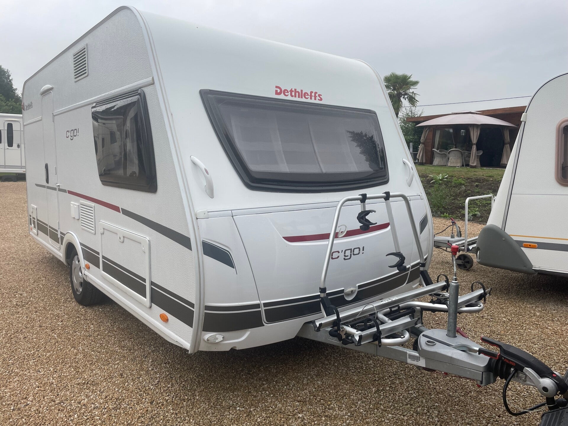 Mooie Dethleffs 430, Mover, Bj 2019, fietsenrek