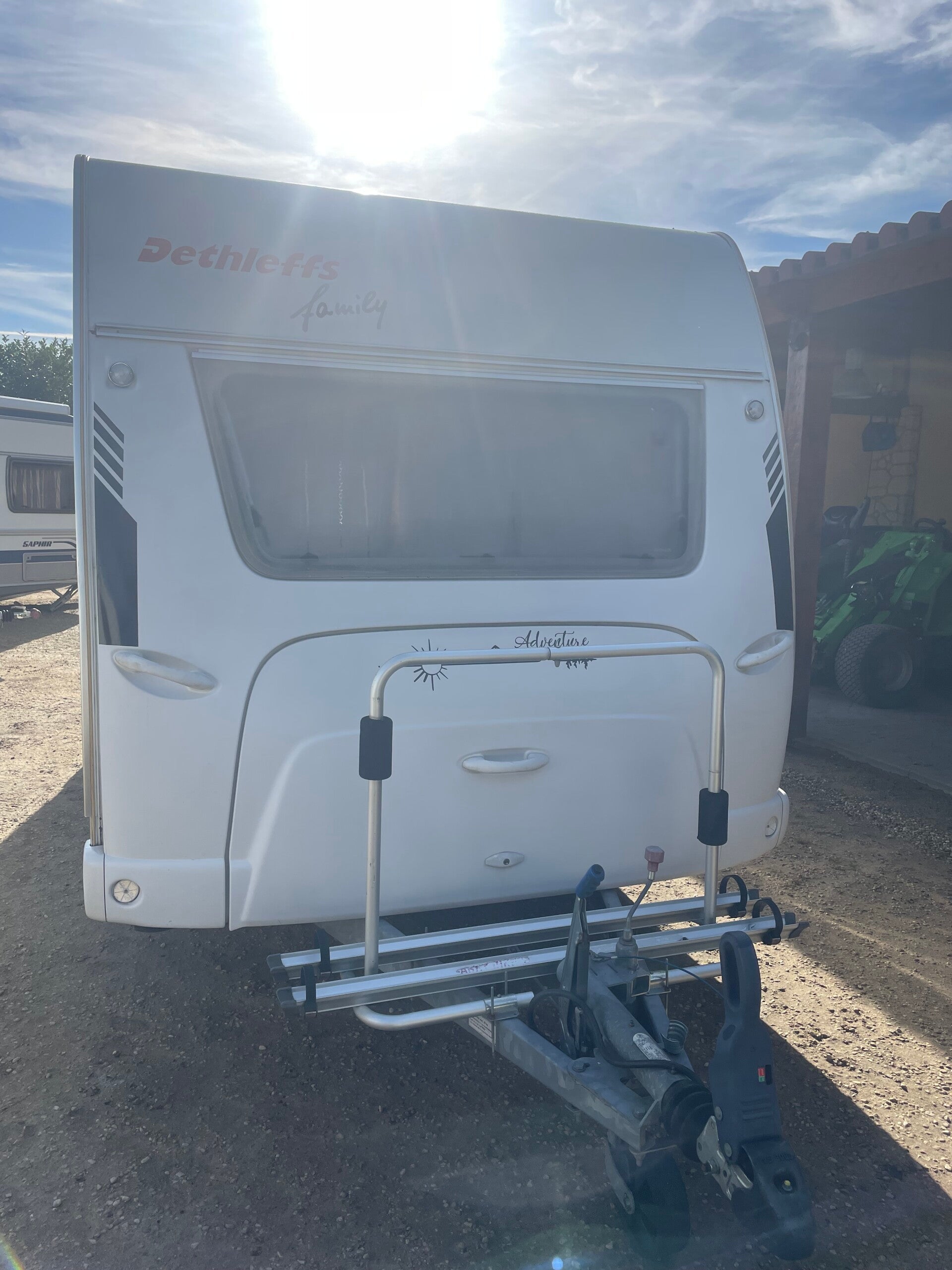 Nette Dethleffs caravan, 4 persoons, Bj 2000