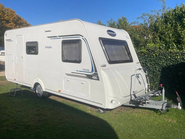6 persoons, Caravelair 486, Bj 2018, Mover, voortent, stapelbed