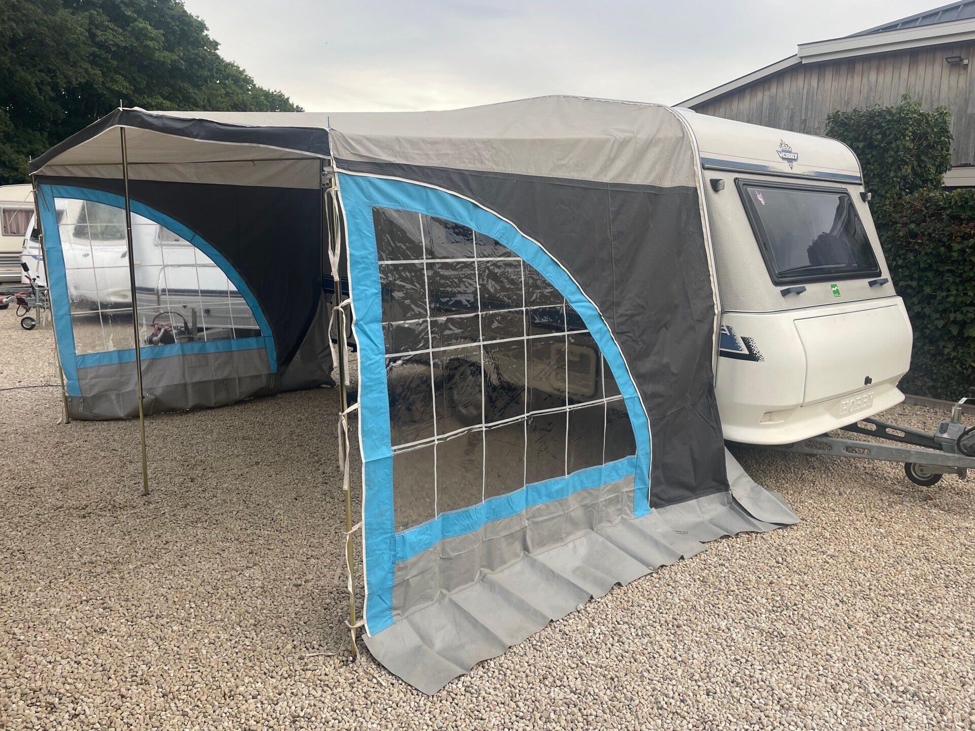 Caravan Hobby Classic 420, bj 1996, 4 persoons