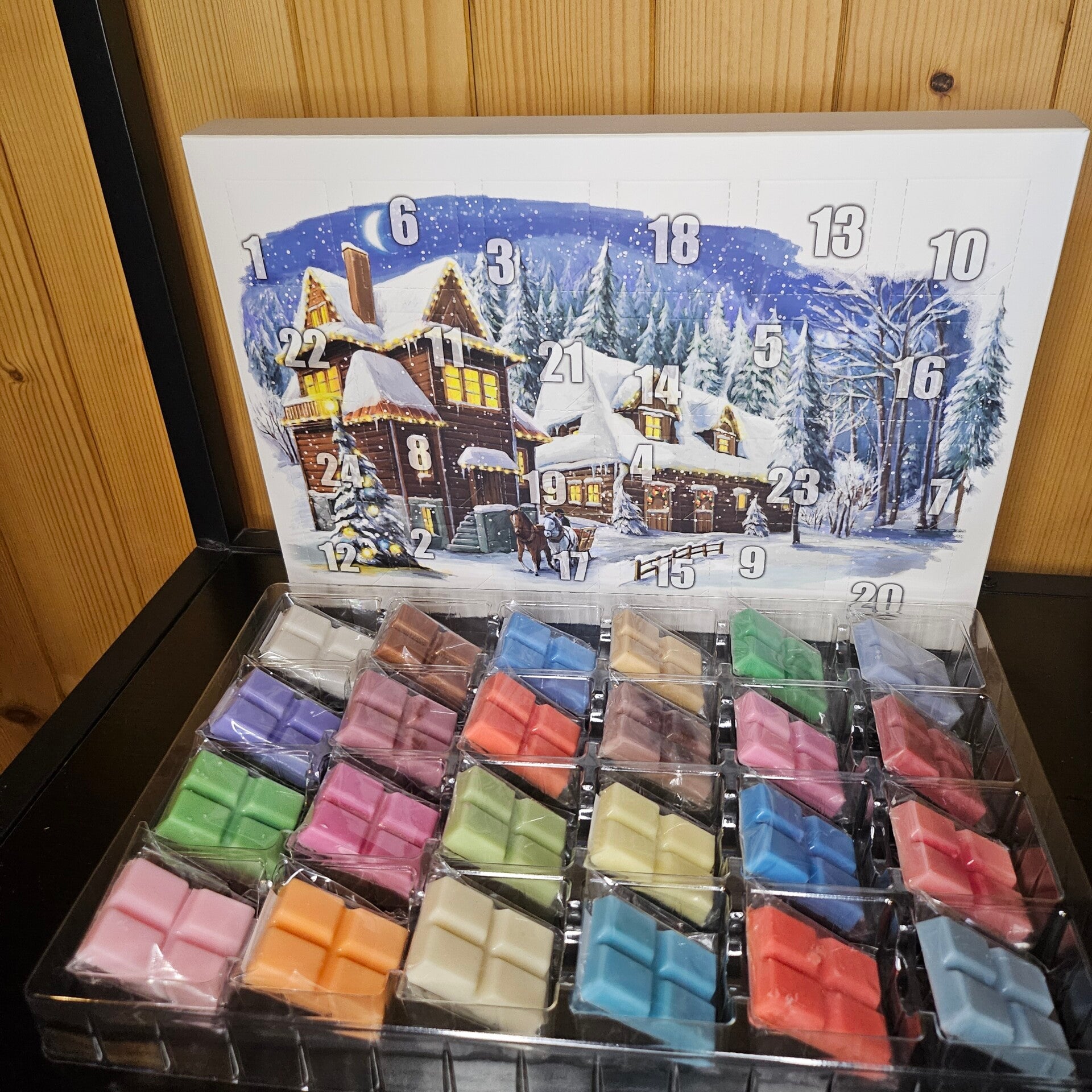 Calendrier de l'avant fondant parfumés