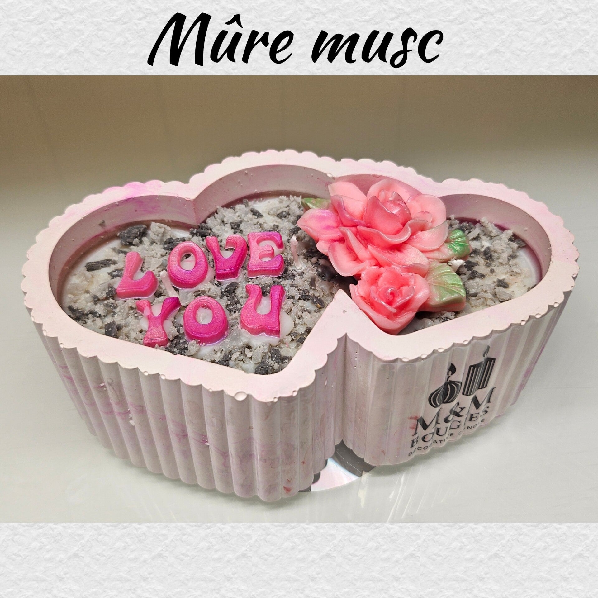 Coeurs mûre musc