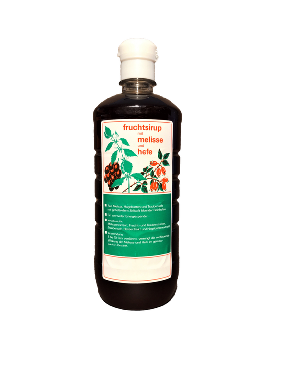 Melissen - Hefe - Sirup