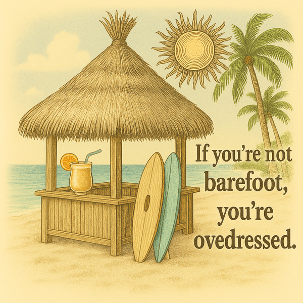 barefoot